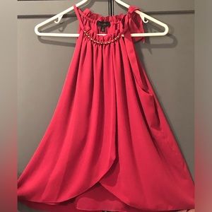 GOLDRAY -Odelya Tulip Detail Blouse- Stitch Fix - magenta